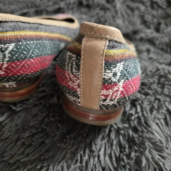 Fortress of Inca | Woven Aztec Ballet Flats Sz 10 - Picture 8 of 13